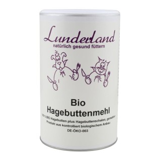 Lunderland Bio-Hagebuttenpulver (Hagebuttenmehl)