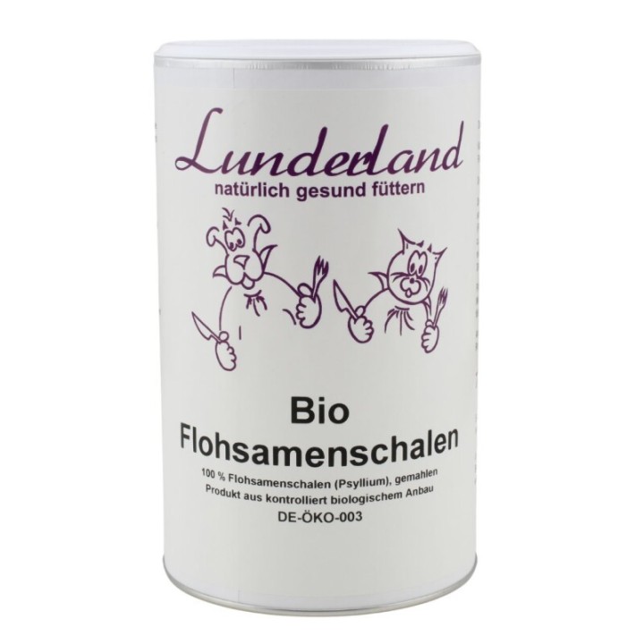 Lunderland Bio-Flohsamenschalen 700g