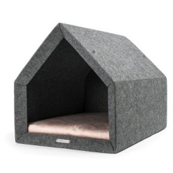 Rexproduct Pethome 2.0 dunkelgrau grau/ rosa XL