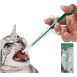 Katzenpillenwerfer, Haustierpillenpistole, Hundepillenwerfer, Katzentablette, Spritze mit weicher Spitze, medizinisches Futte