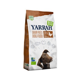 Yarrah Bio Getreidefreies Hundefutter - Hühnchen & Fisch - 2 kg