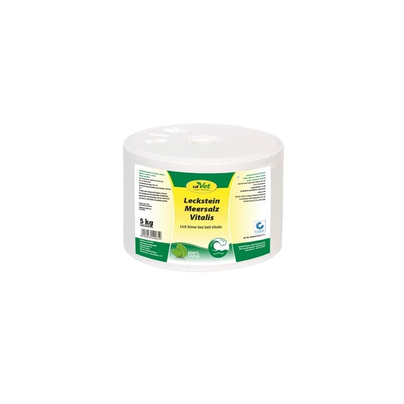 cdVet Leckstein Meersalz Vitalis 5 kg
