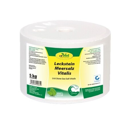 cdVet Leckstein Meersalz Vitalis 5 kg