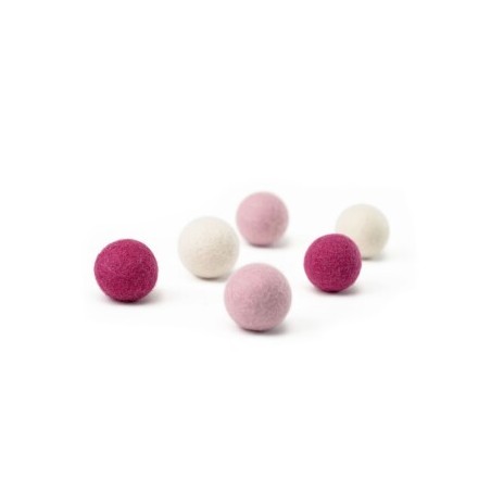 LucyBalu BALLS Katzen Filzbälle - Hello Kitty Edition