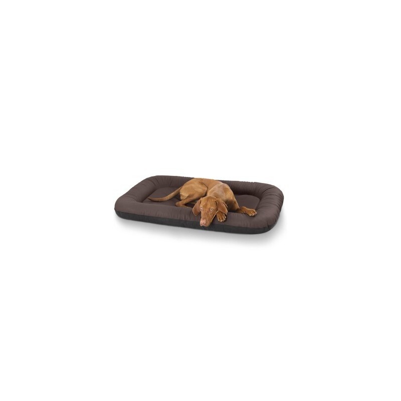 Knuffelwuff Kunstleder Hundebett Jerry braun XL