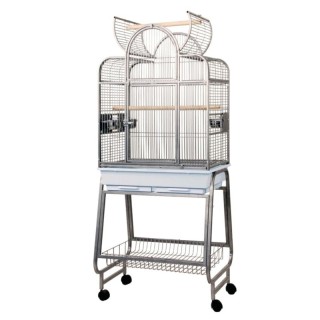 Strong Papageienkäfig Villa Bianca - Grau