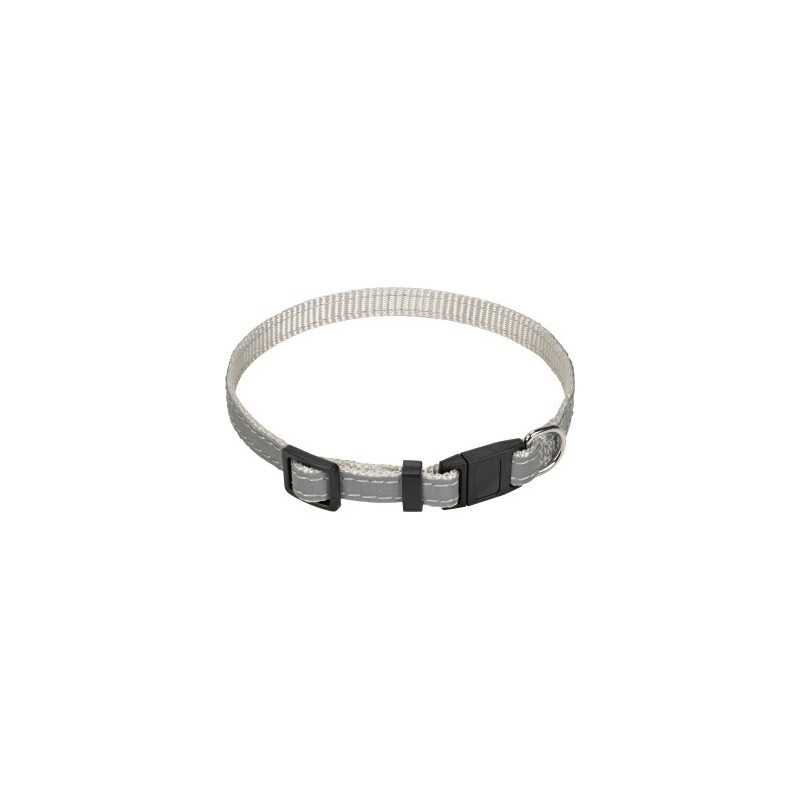 AniOne Katzenhalsband reflektierend grau