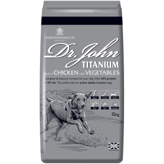 Dr John Reich an Huhn mit Gemüse Titanium 4 kg