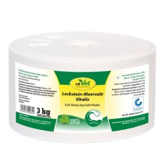 cdVet Leckstein Meersalz Vitalis 3 kg