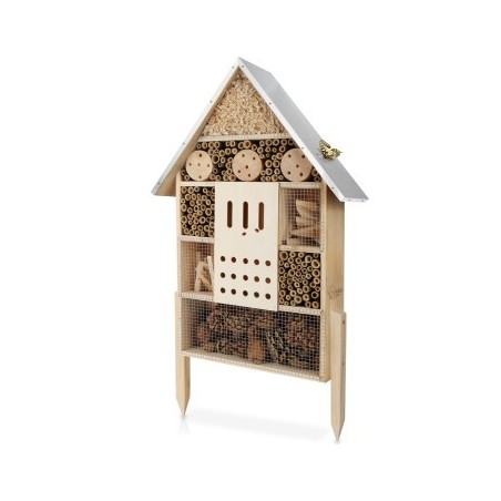 WILDLIFE HOME Insektenhotel XXL mit Metalldach