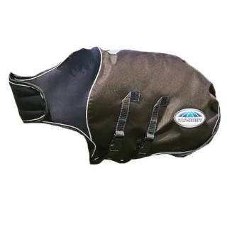 Weatherbeeta Comfitec Ultra Cozi Medium/Lite Hundemantel 30cm blau/kohle