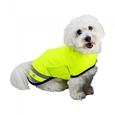 HyVIZ Reflector Wasserdichter Hundemantel L gelb