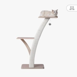 PetRhein Luxus Katzenbaum Vollholz XL Coconut Series