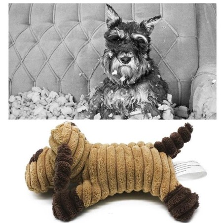 Kauspielzeug für Haustiere, quietschend, niedlich, Cord, lustige Tierpuppen, Backenzahnzubehör für Hunde, interaktives, bissf