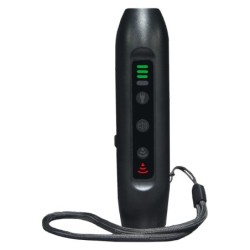 Haustier Hund Repeller Anti Barking Stop Bark Trainingsgerät Trainer LED Ultraschall Anti Barking Ultraschall type 1 schwarz