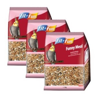 FIT+FUN Funny Meal Großsittich 2x3 kg