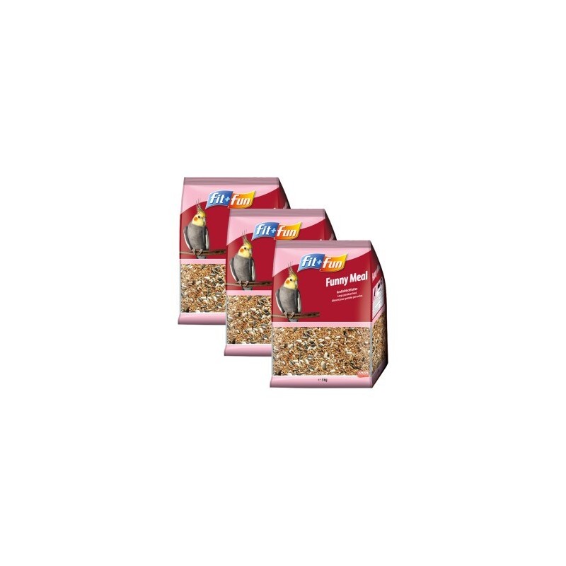 FIT+FUN Funny Meal Großsittich 2x3 kg