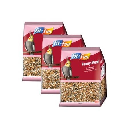 FIT+FUN Funny Meal Großsittich 2x3 kg