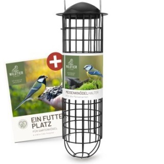 wildtier liebe Meisenknödelhalter 31cm, Schwarz