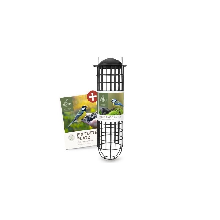 wildtier liebe Meisenknödelhalter 31cm, Schwarz