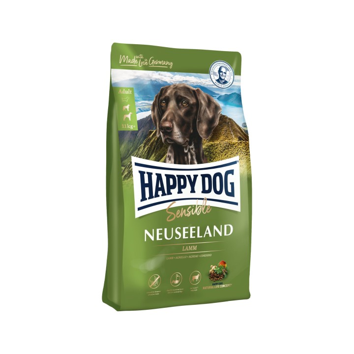 Happy Dog Supreme Sensible Neuseeland Hundefutter - 4 kg