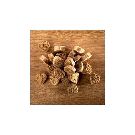 alsa-nature Ente- & Bratapfel-Herzen, 500 g, Maße: ca. 2 x 2 cm