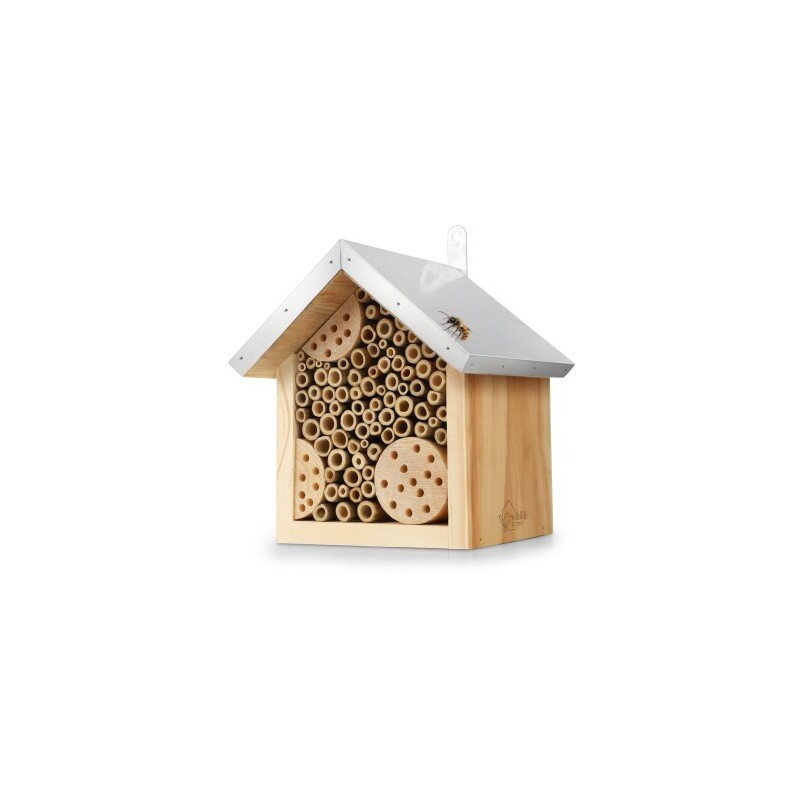 WILDLIFE HOME Bienenhotel mit Metalldach