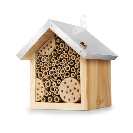 WILDLIFE HOME Bienenhotel mit Metalldach