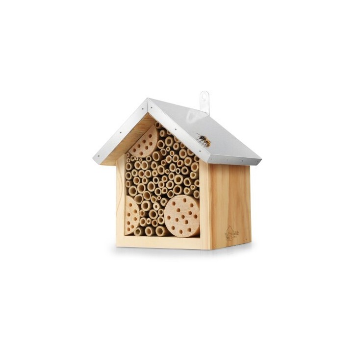 WILDLIFE HOME Bienenhotel mit Metalldach