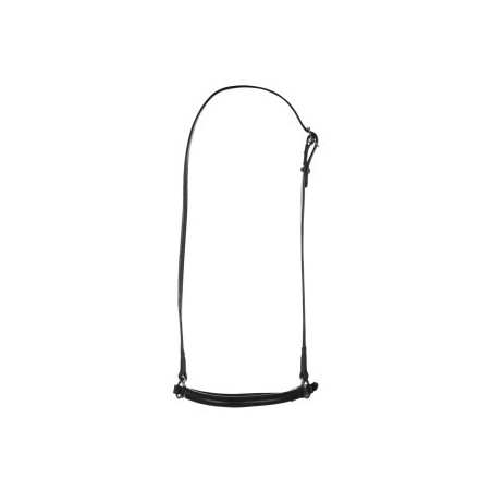 Top Reiter Nasenriemen Klassik Hannoveranisch 23 cm schwarz 23 cm, 1 cm