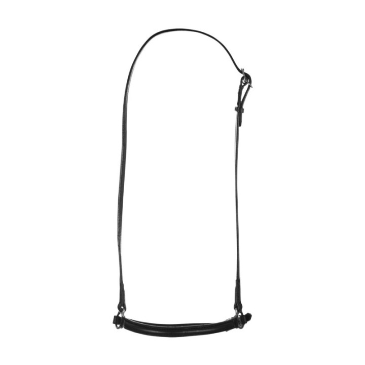 Top Reiter Nasenriemen Klassik Hannoveranisch 23 cm schwarz 23 cm, 1 cm