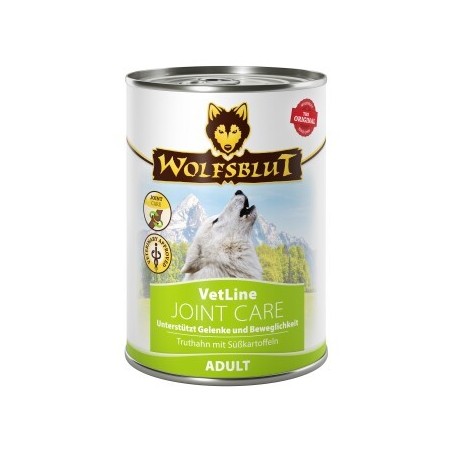 WOLFSBLUT Adult VetLine Joint Care Truthahn & Süßkartoffe 6x395 g