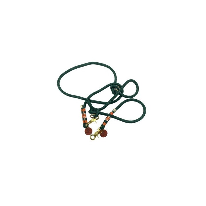 Wildfang Hundeleine "Wandergeflüster" aus Tau dunkelgrün 2,3 m, 2,4 cm