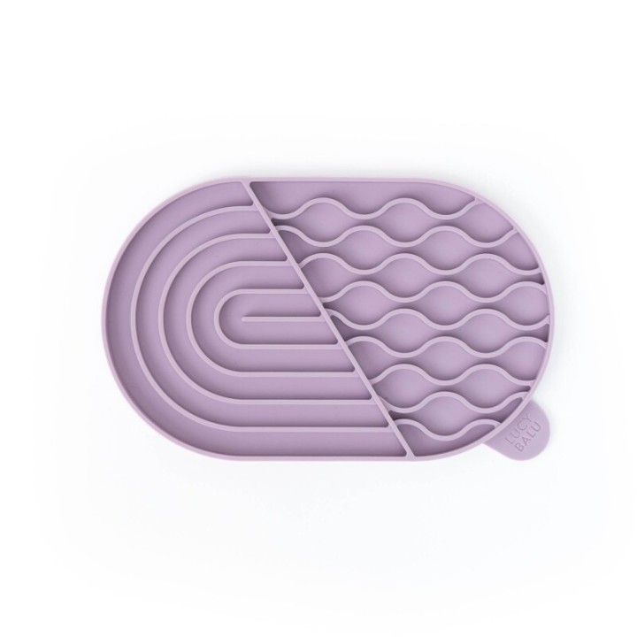 LucyBalu ZENPAD Katzen Schleckmatte flieder