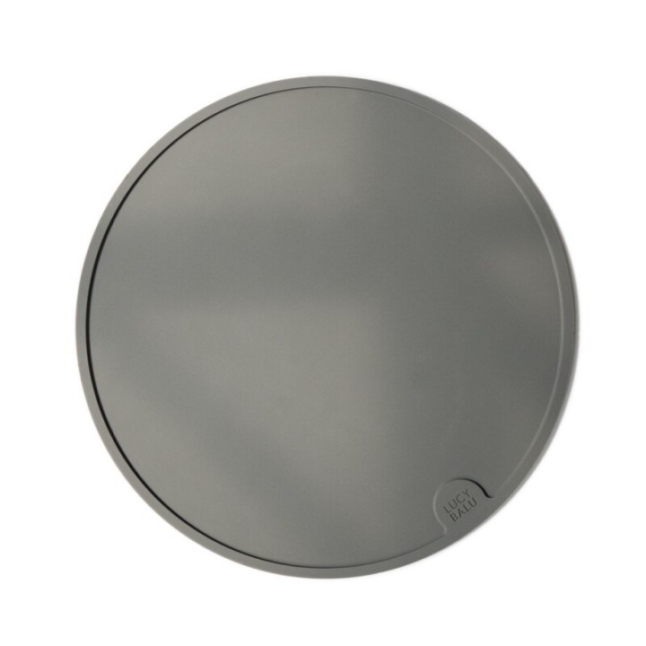 LucyBalu CIRCLE Katzen Napfunterlage anthrazit