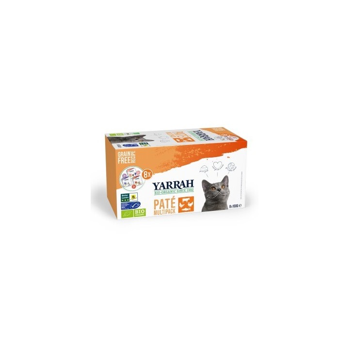 Yarrah Bio Multipack Pastete 8x100 g
