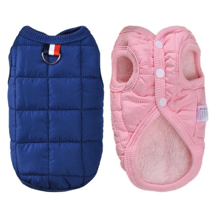 Winterwarme Hundemanteljacke, winddichte Hundekleidung für kleine Hunde, gepolsterte Kleidung, Chihuahua-Kleidung, Heimtierbe