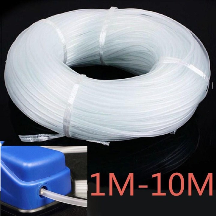 Sauerstoff-weicher Pumpenschlauch, Luftblasenstein-Aquarium-Fischtank-Teichpumpe 5M