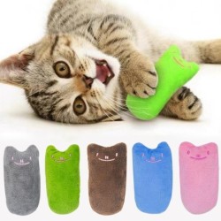 Katzenspielzeug Haustier Kauen Katze Minze Spielzeug Krallen Daumen Beißen Lustige Interaktive Plüsch 4*9cm