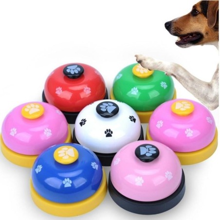 Kreatives Hundespielzeug, Haustierprodukte, Haustier-Rufglocke, niedliche Hundeglocken, Alarm-Türklingel, Rufglocke grün