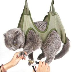 Katze Pflege Hängematte Nagel Schneiden Anti Scratch Biss Feste Tasche Welpen Trimmen Zurückhaltung Tasche Pet Schönheit Häng