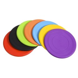 Haustier Hund Flying Disc Spielzeug Weiche Nicht-Slip Silikon Spiel Fliegende Untertasse Anti-Kauen Trainning Interaktive Pet