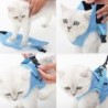 Katzengeschirr, ausbruchsicher, Weste für kleine Katzen und Hunde, mit reflektierendem Riemen, weiches Netz, verstellbare Kat