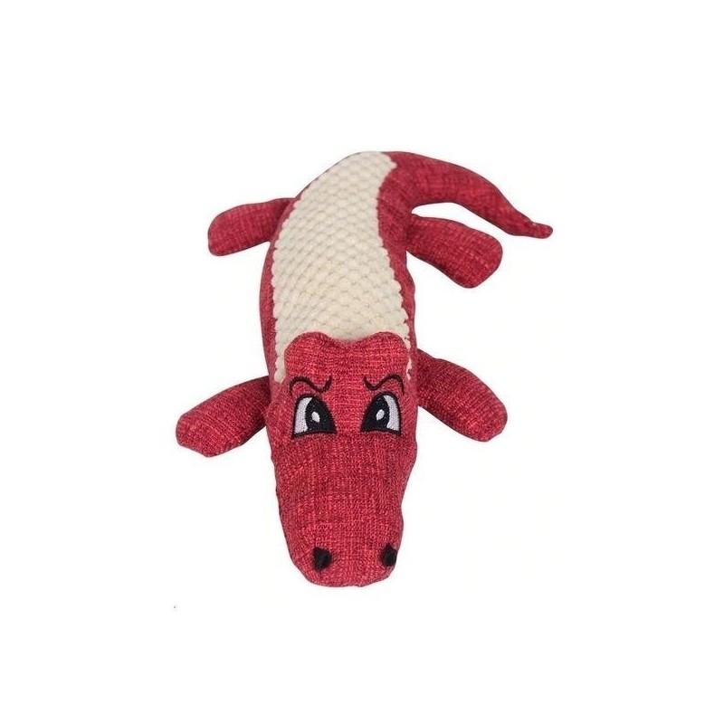 Blue Crocodile Chew and Squeaker Hundespielzeug