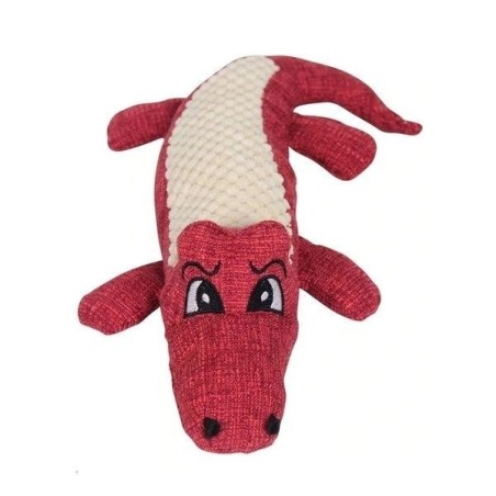 Blue Crocodile Chew and Squeaker Hundespielzeug