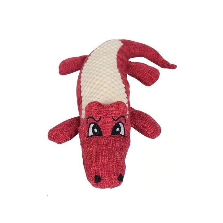 Blue Crocodile Chew and Squeaker Hundespielzeug