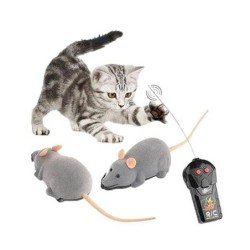 Lustiges ferngesteuertes Dummy-Mausspielzeug für Katzen oder Streiche