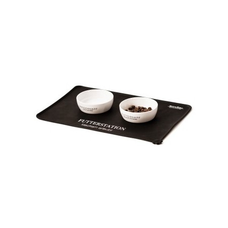 Minty&Marla Futterstation 3er Set Katze schwarz