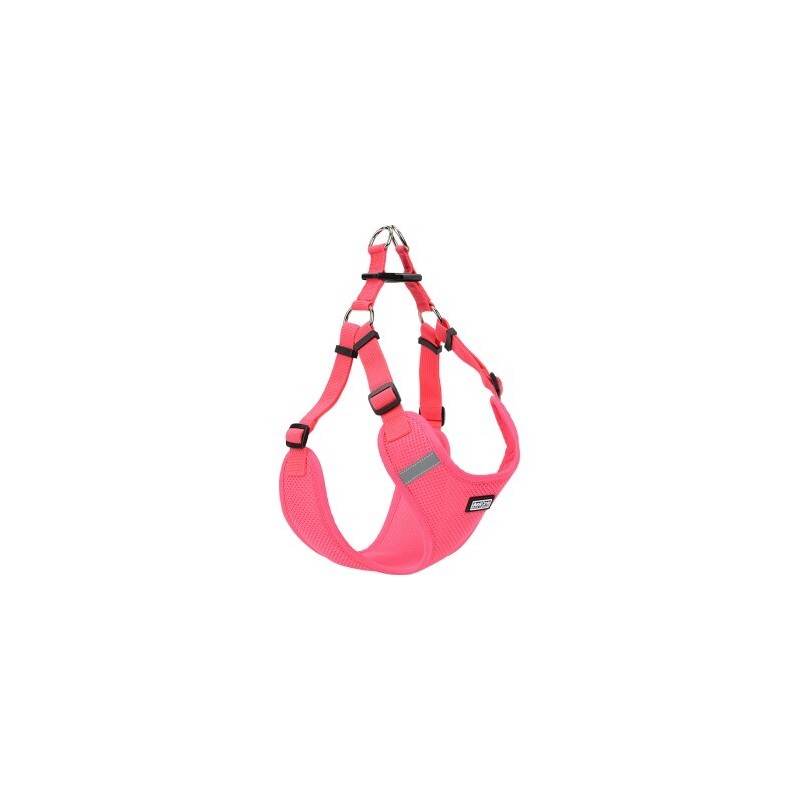 AniOne Mesh-Geschirr pink 24 cm, 32 cm