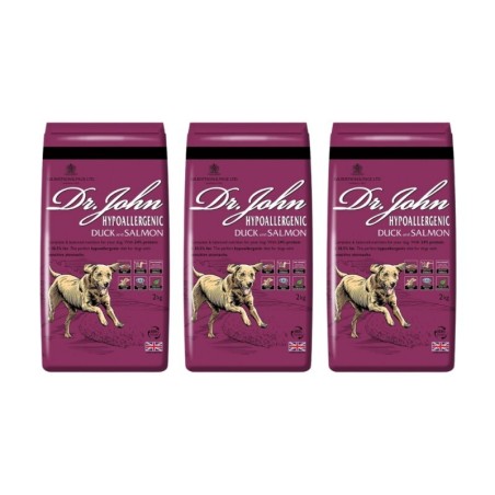 Dr John Ente und Lachs 3x2 kg